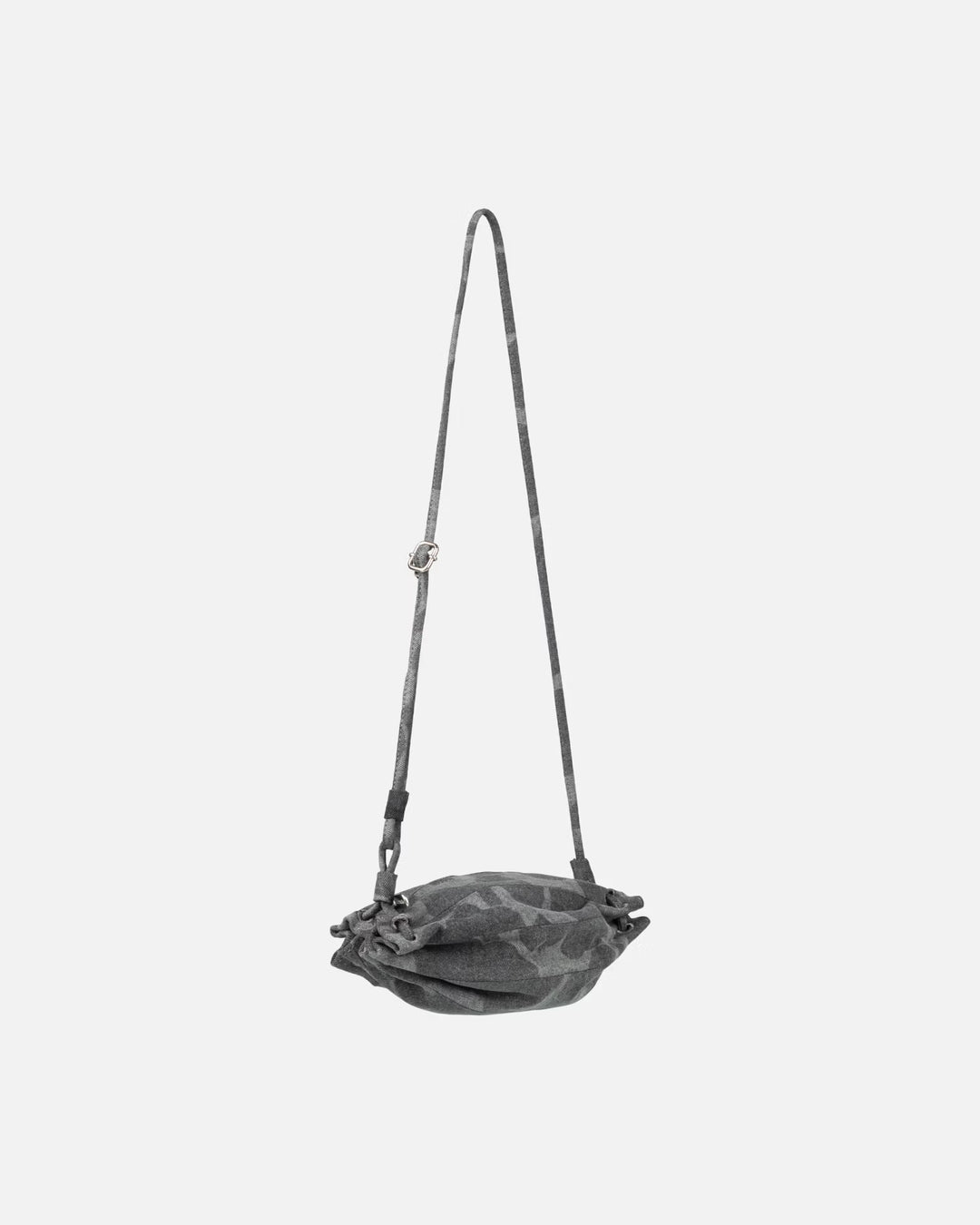 pikku karla denim bag - grey