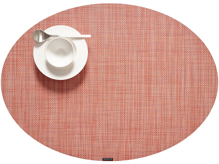 Mini Basketweave Oval Placemat