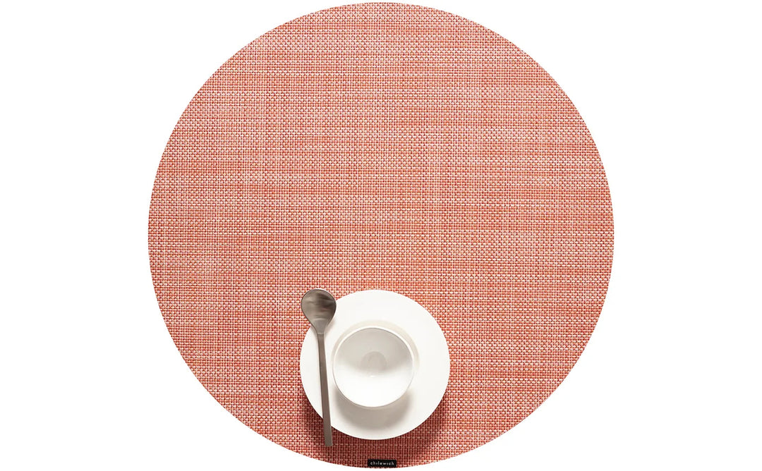 Mini Basketweave Round Placemat