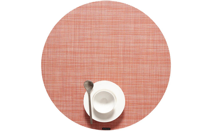 Mini Basketweave Round Placemat