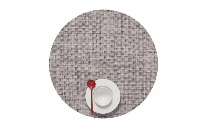 Mini Basketweave Round Placemat