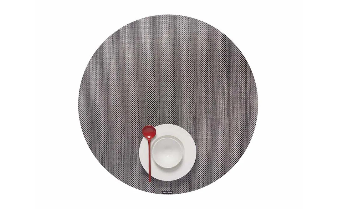 Mini Basketweave Round Placemat