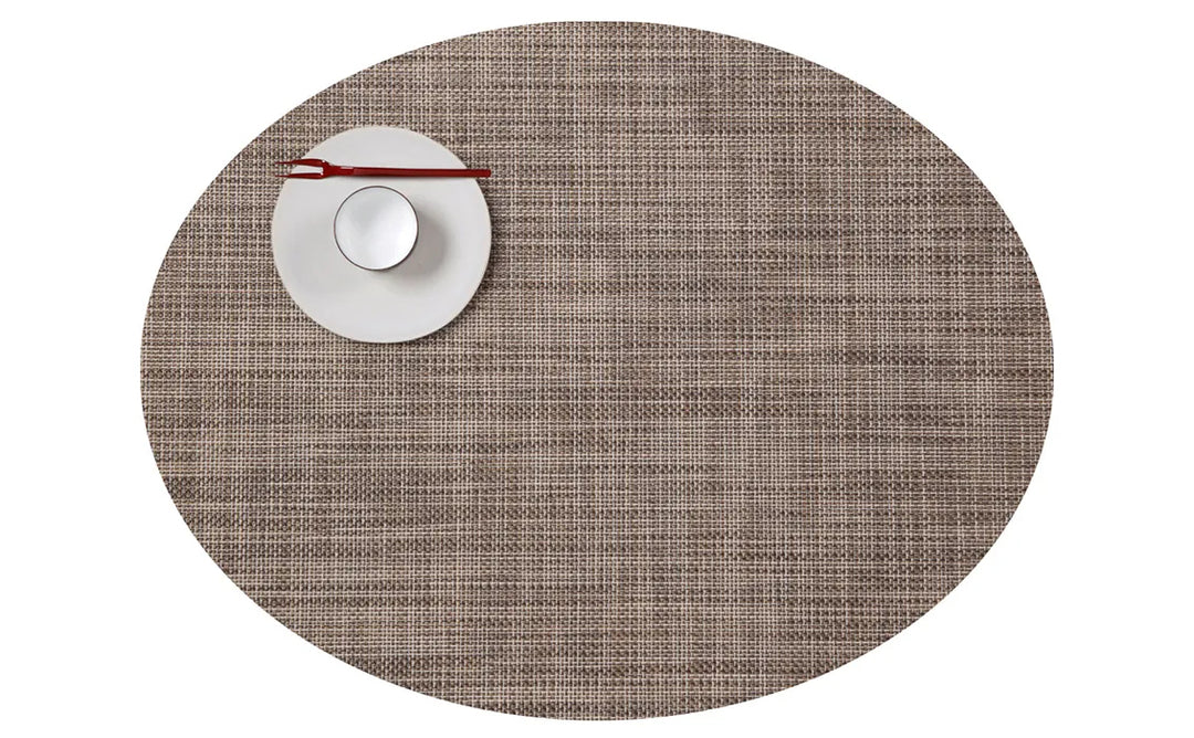 Mini Basketweave Oval Placemat