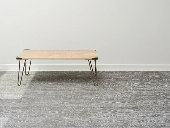 Woodgrain Woven Floor Mat