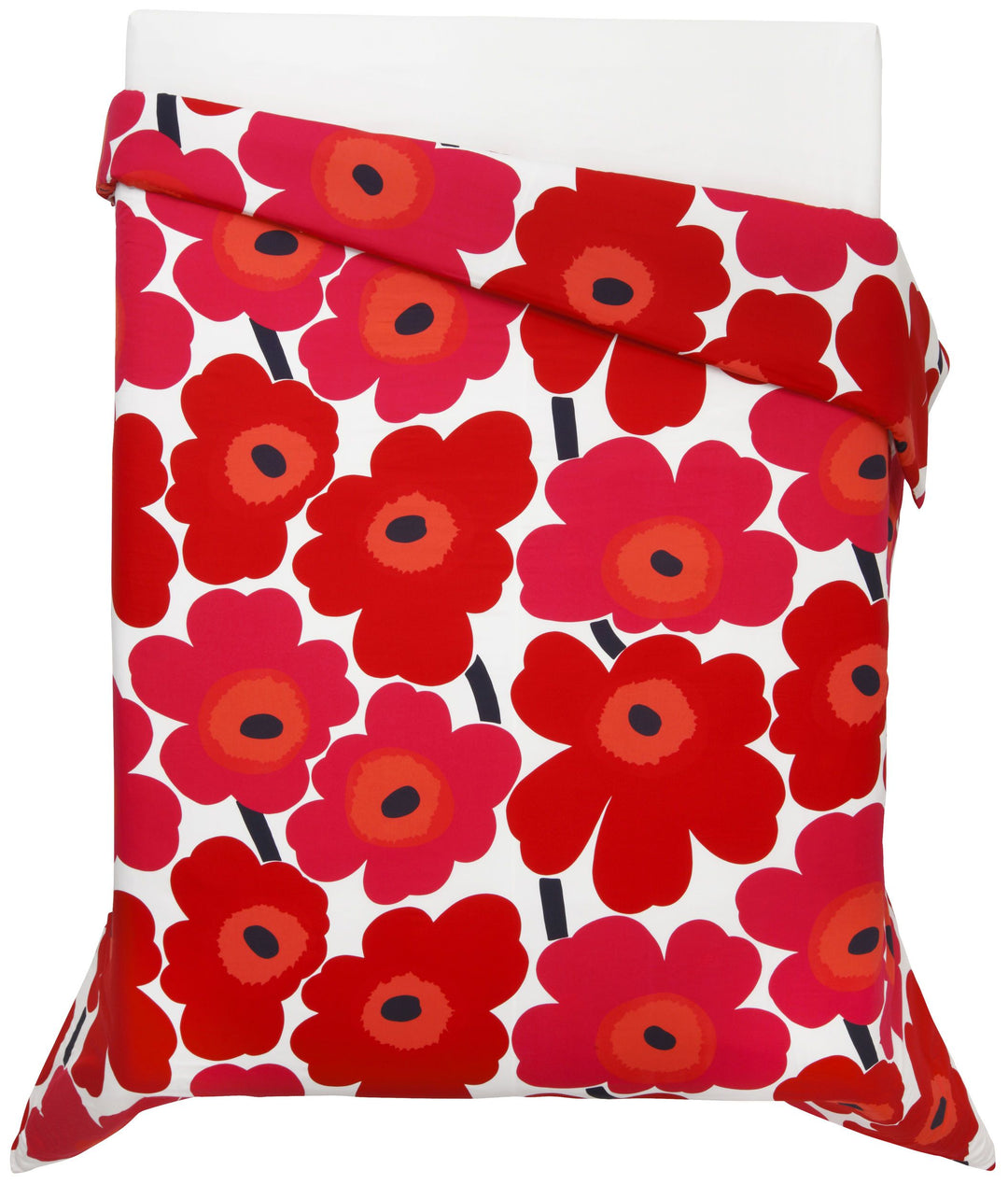 unikko euro duvet cover queen red bedding bed bath