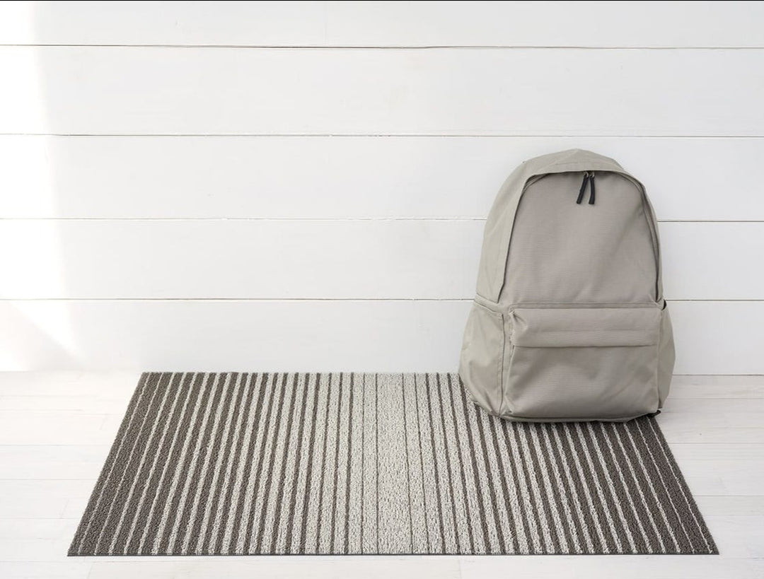 Domino Stripe Shag Mat