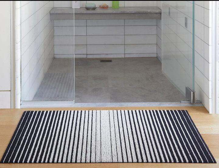 Domino Stripe Shag Mat