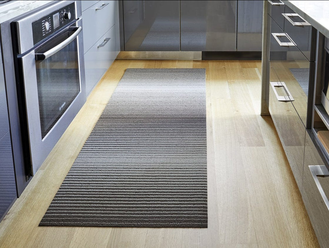 Domino Stripe Shag Mat