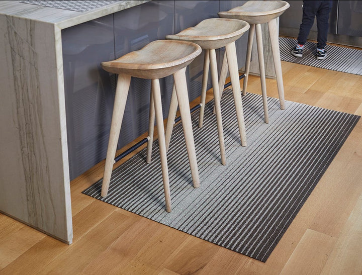Domino Stripe Shag Mat