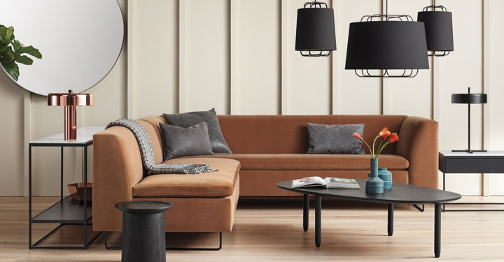 Bonnie 72" Leather Sofa