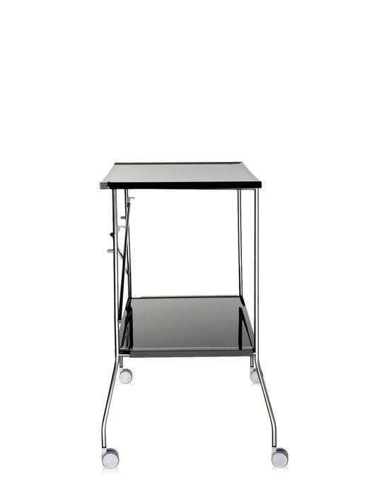Flip folding tray