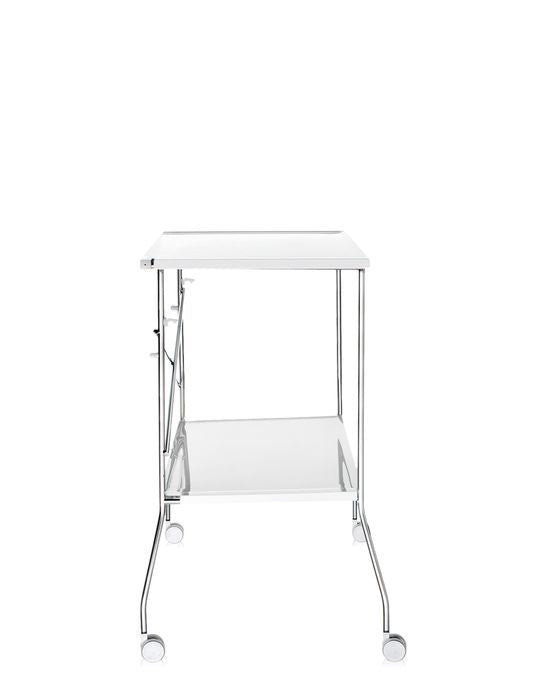 Flip folding tray