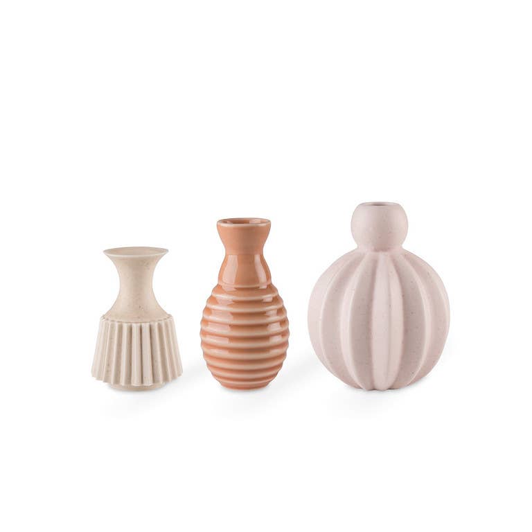 Samsurium Minibells Coral Vase Set