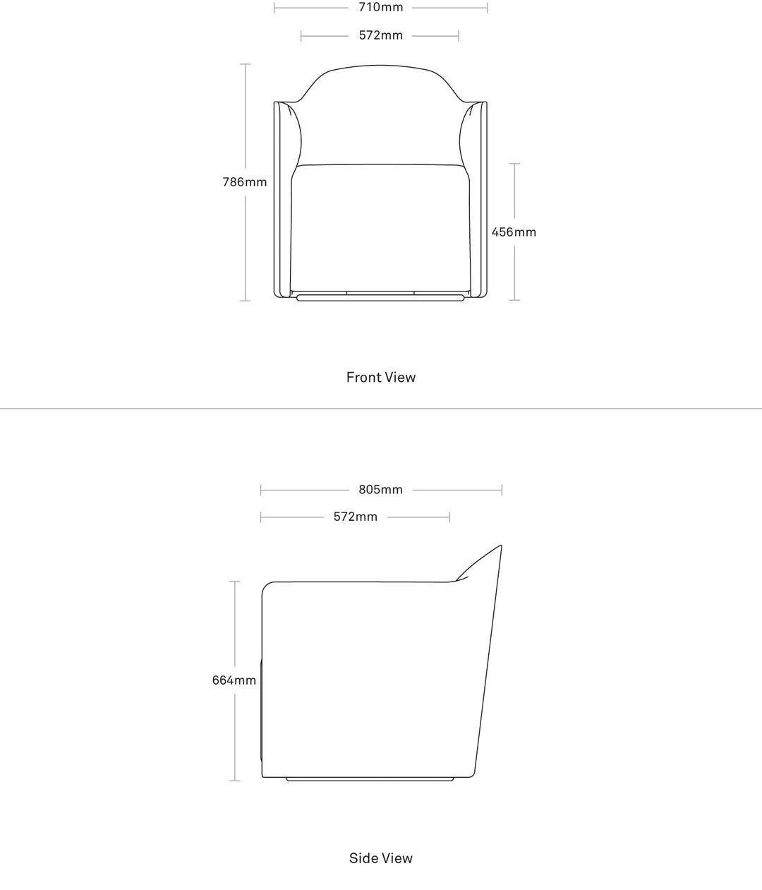 About Face Swivel Lounge Chair