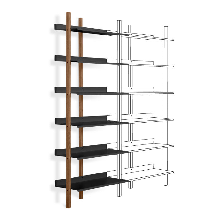 Browser Tall Add-on Bookcase