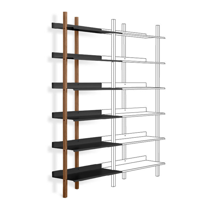 Browser Tall Add-on Bookcase