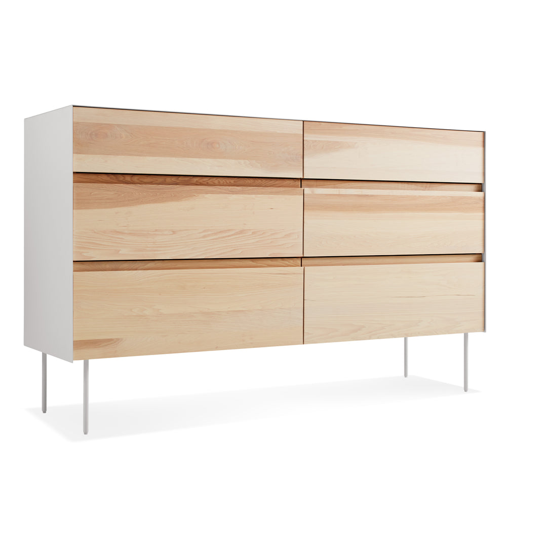 Clad 6 Drawer Dresser