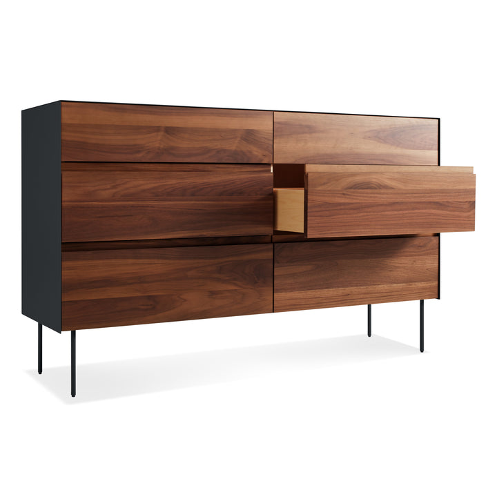 Clad 6 Drawer Dresser