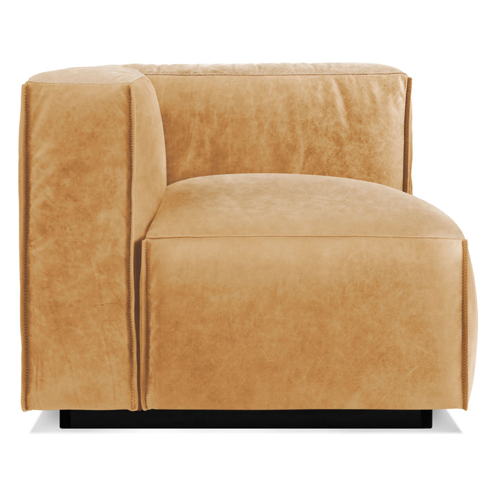 Cleon One Arm Leather Sofa