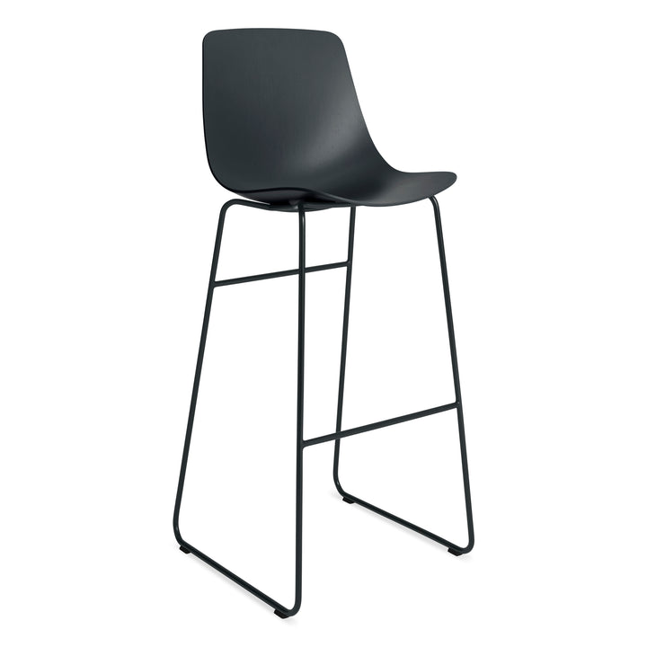 Clean Cut Barstool with Sled Leg