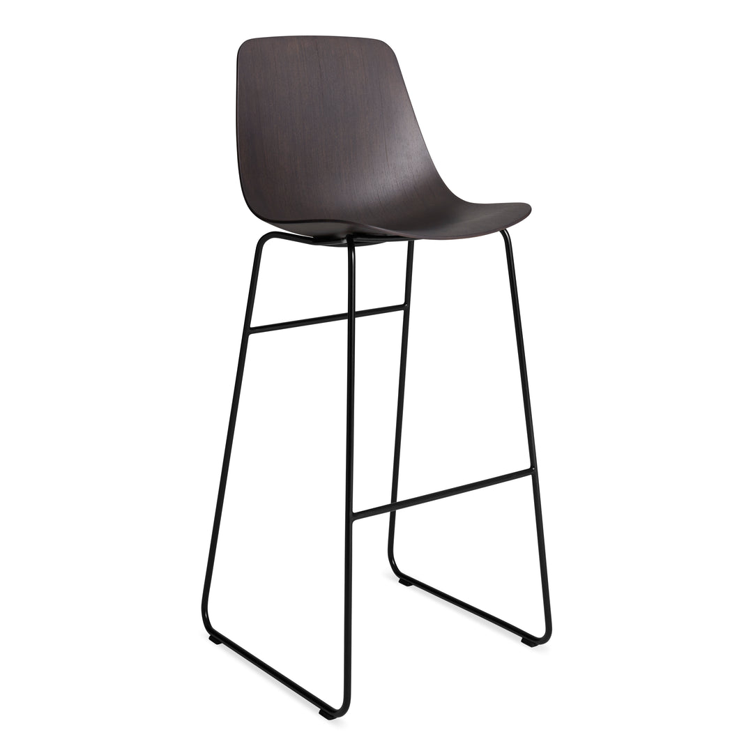 Clean Cut Barstool with Sled Leg