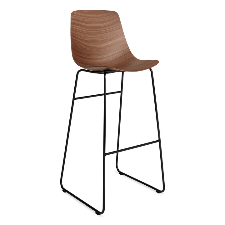 Clean Cut Barstool with Sled Leg