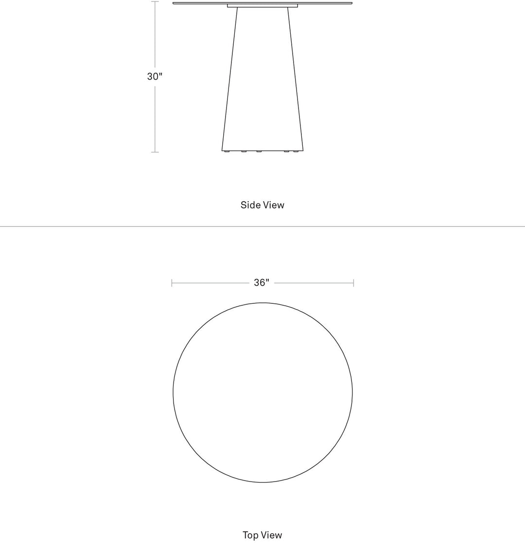 Circula Café Table