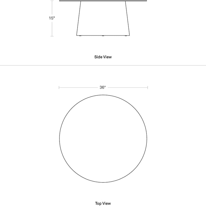Circula Small Coffee Table