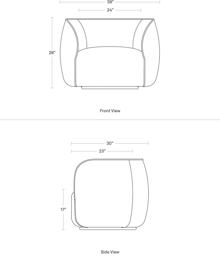 Council Swivel Lounge Chair
