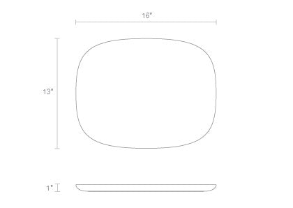 Delicious Medium Marble Tray