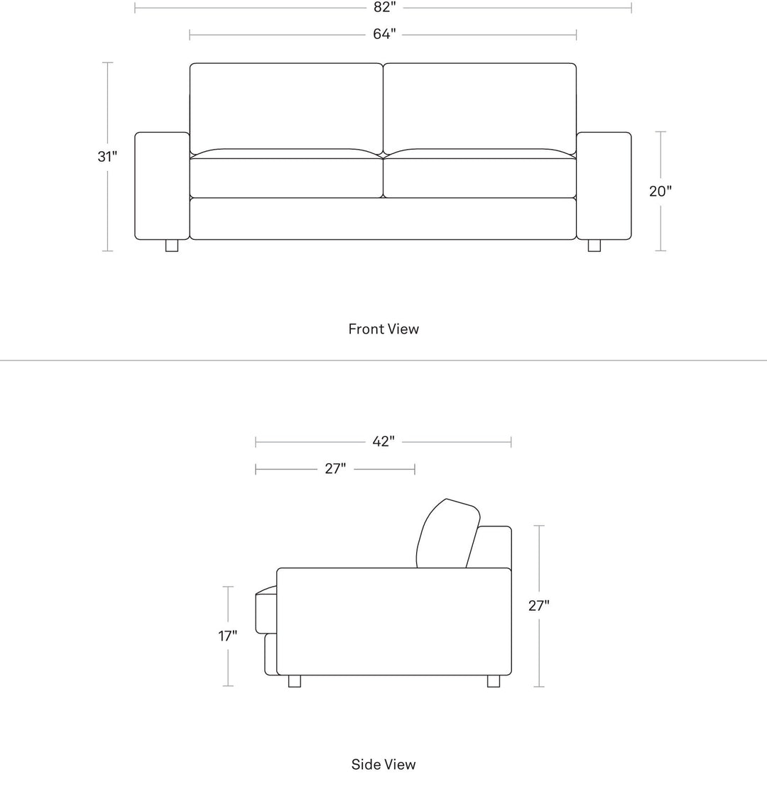 Esker 82'' Sofa