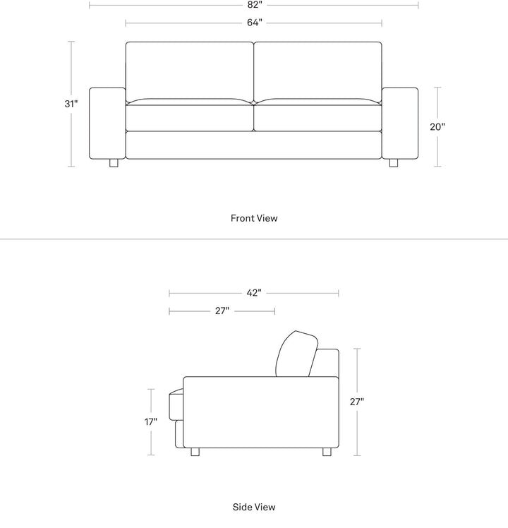 Esker 82'' Sofa