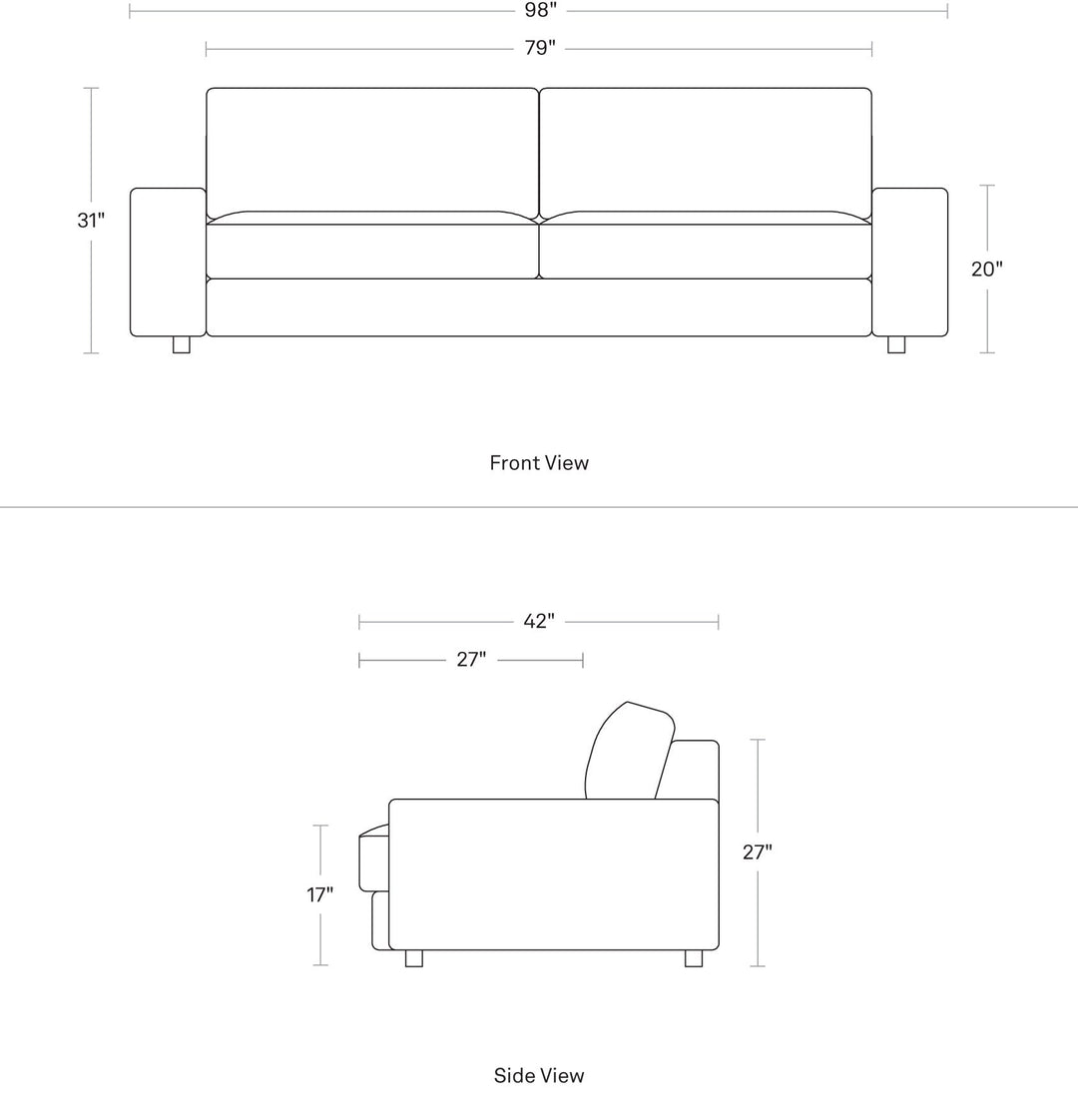 Esker 98'' Sofa