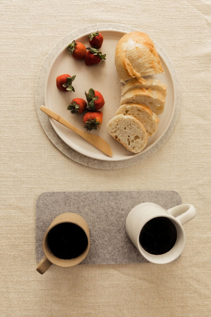 12" Round Felt Trivet