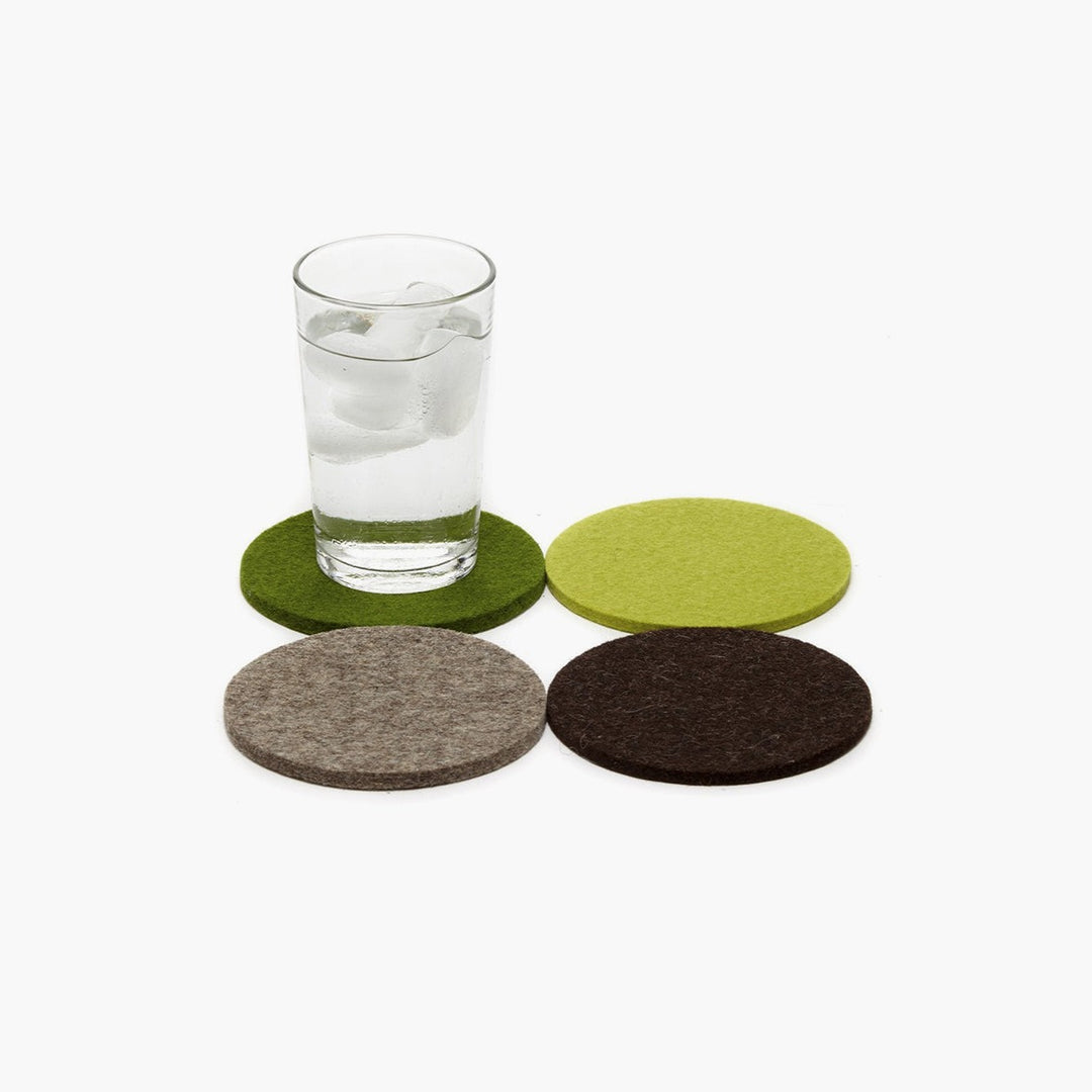 Bierfilzl Felt Round Coasters