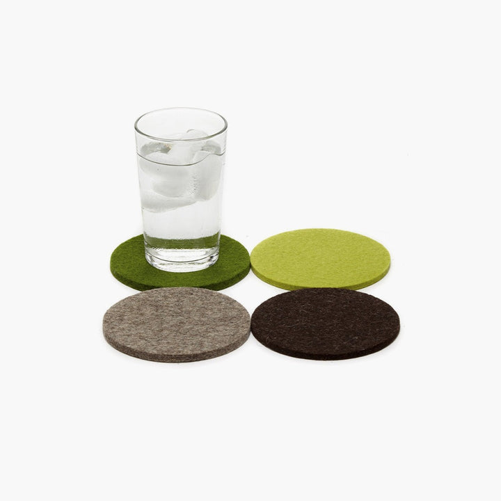Bierfilzl Felt Round Coasters