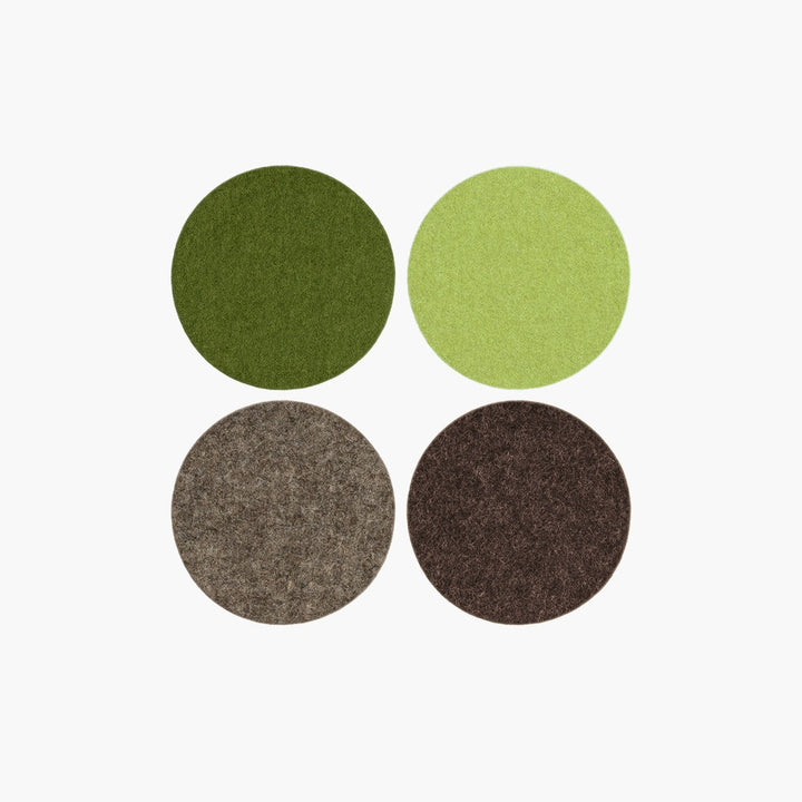 Bierfilzl Felt Round Coasters
