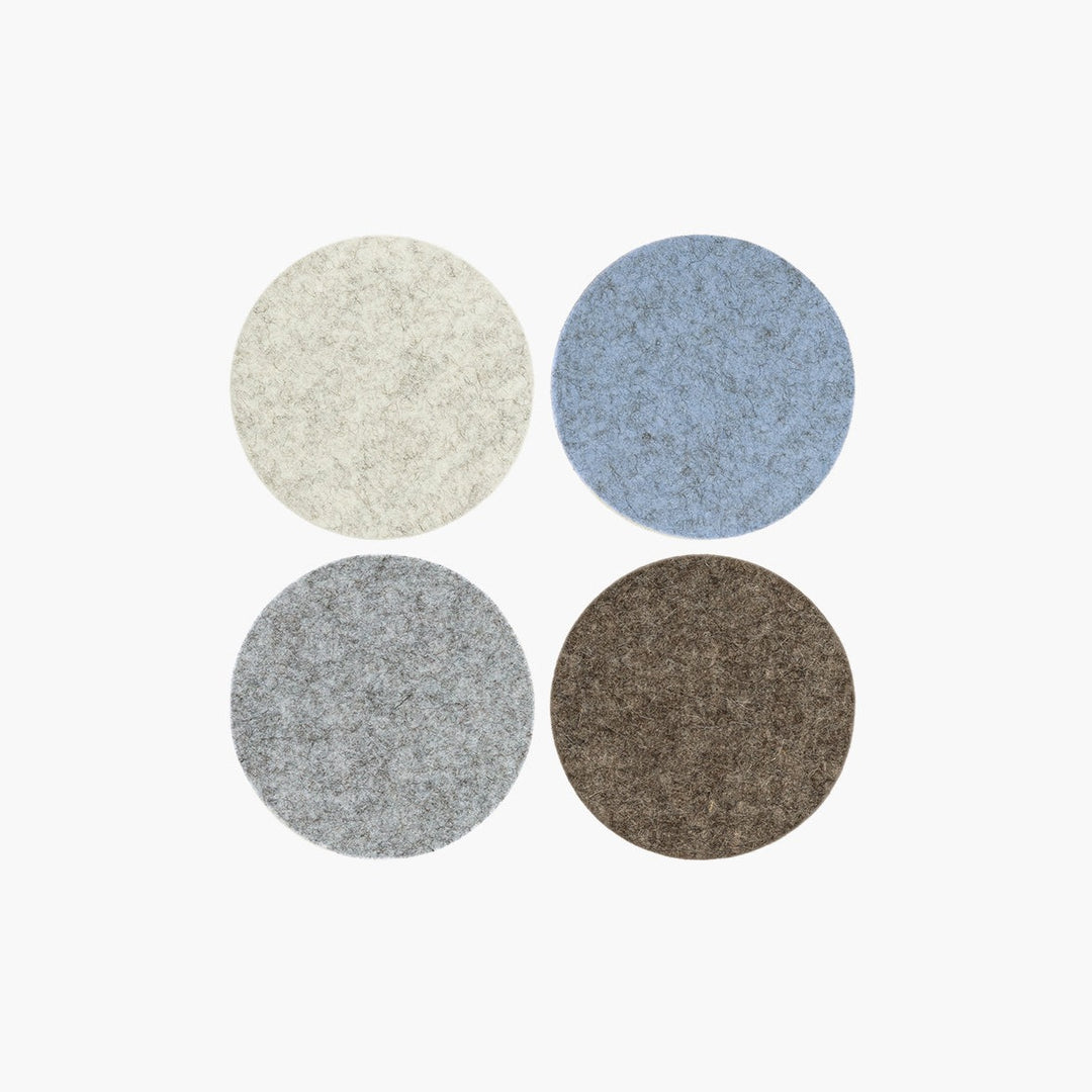 Bierfilzl Felt Round Coasters