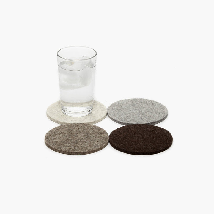 Bierfilzl Felt Round Coasters