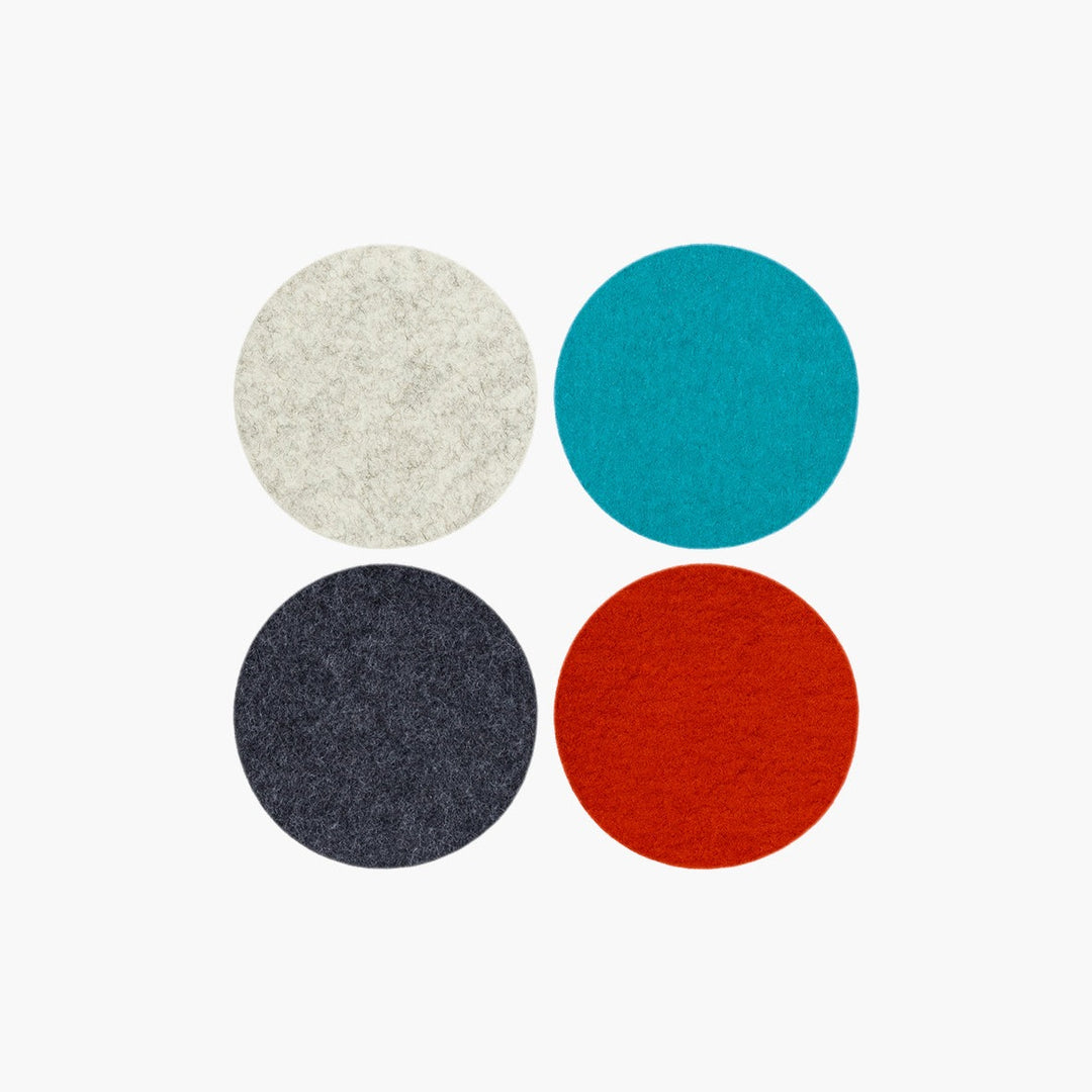 Bierfilzl Felt Round Coasters
