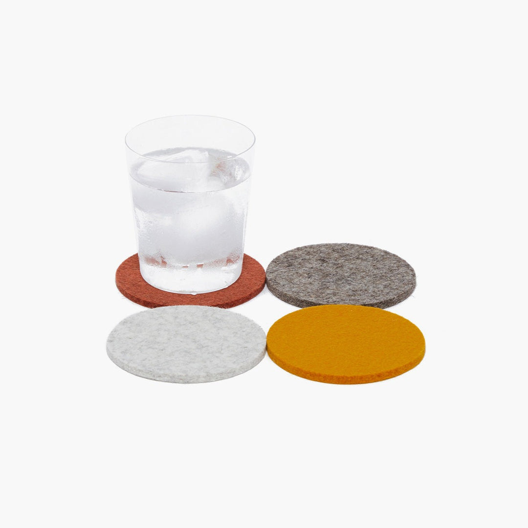 Bierfilzl Felt Round Coasters