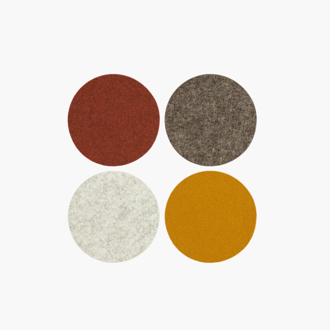 Bierfilzl Felt Round Coasters