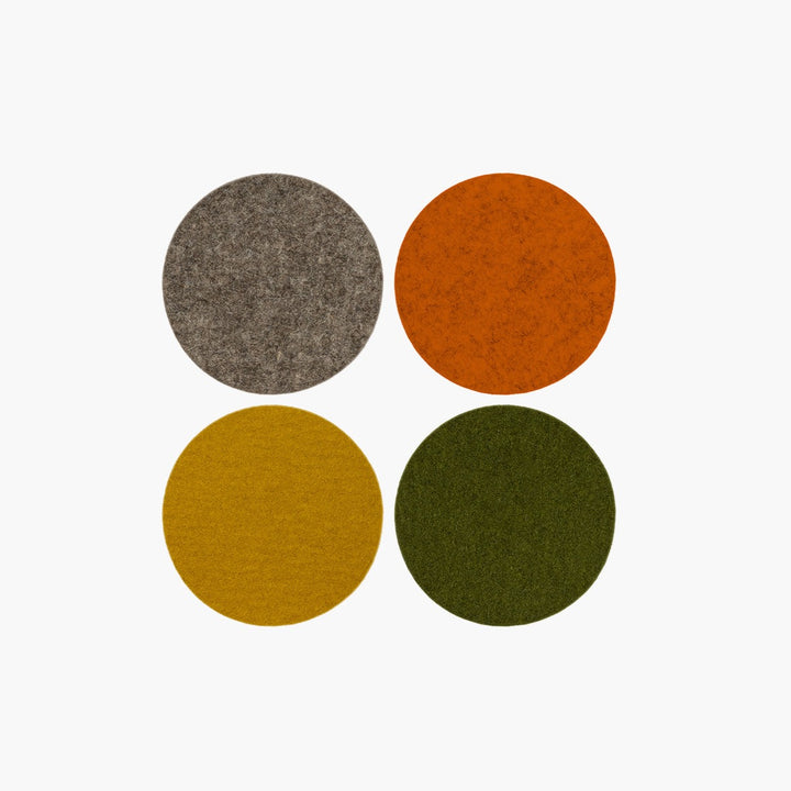 Bierfilzl Felt Round Coasters