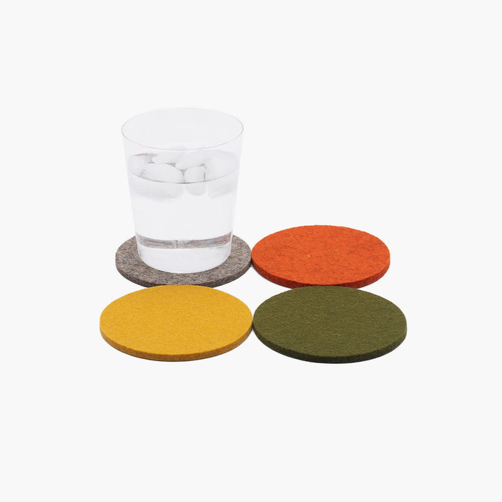 Bierfilzl Felt Round Coasters