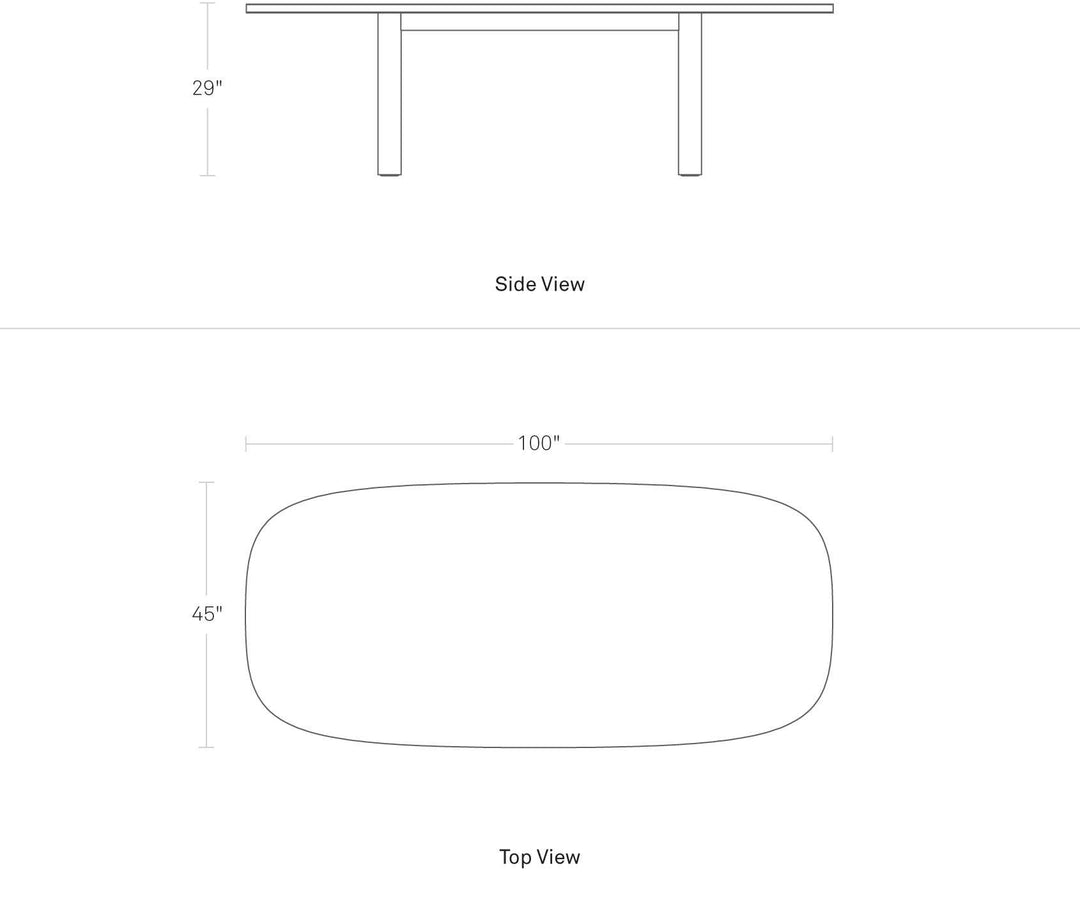 Good Times 100" Dining Table