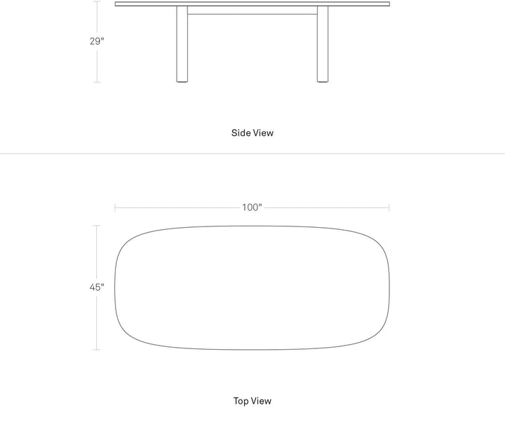 Good Times 100" Dining Table