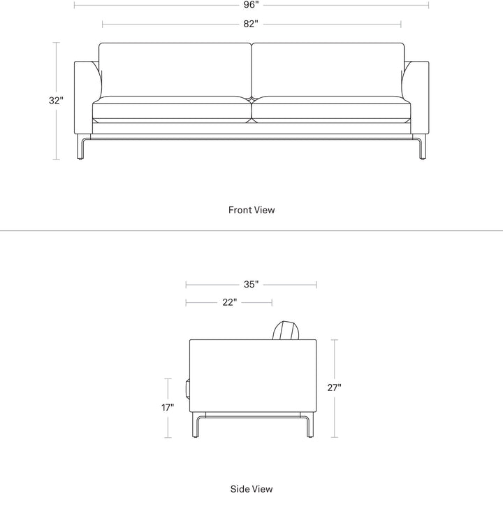 Guide 96" Sofa