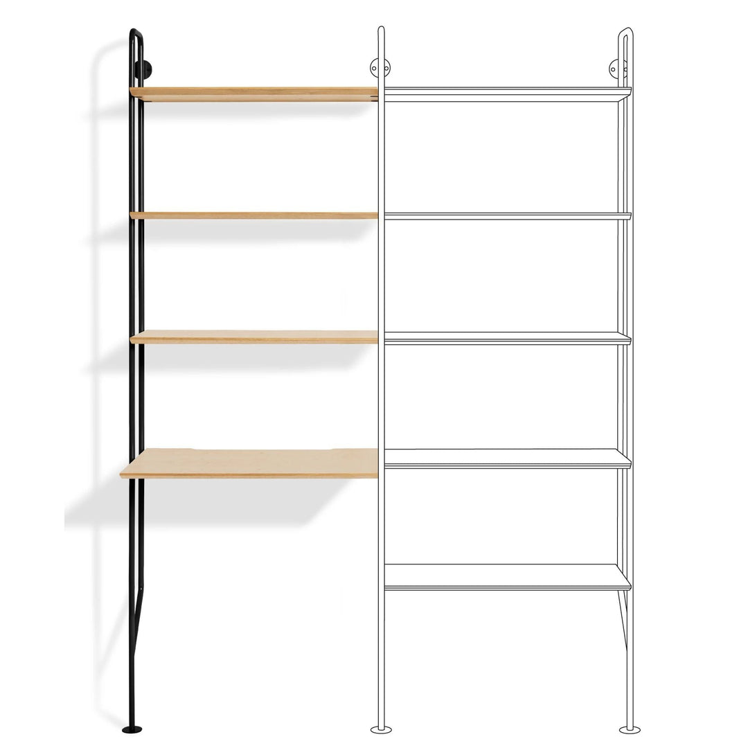 Hitch Add-on Bookcase
