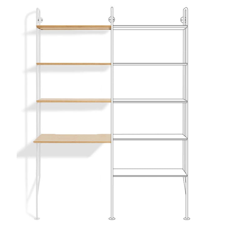 Hitch Add-on Bookcase