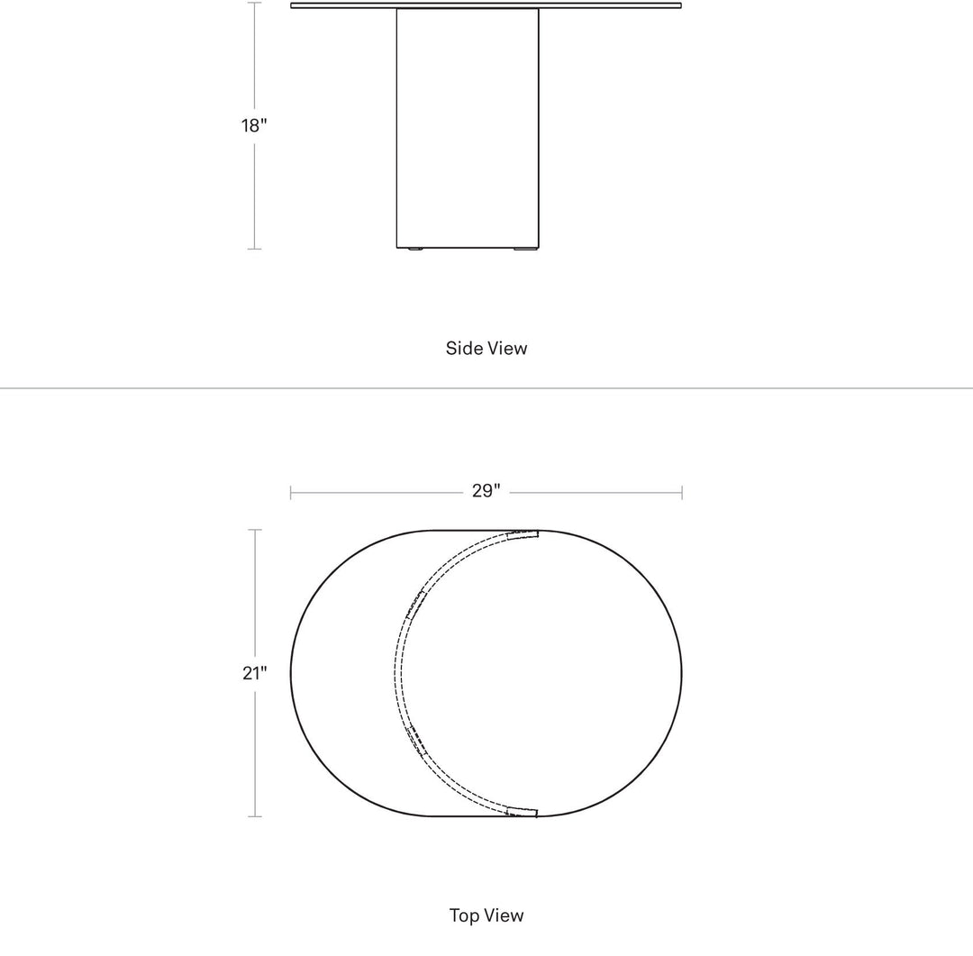 Half Past Large Side Table